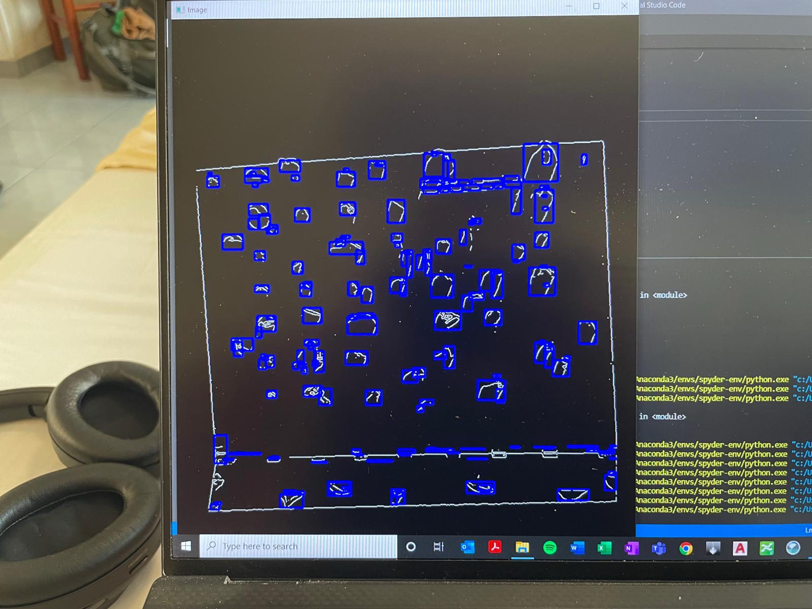 Attempted Edge Detection for importing holds onto a web interface